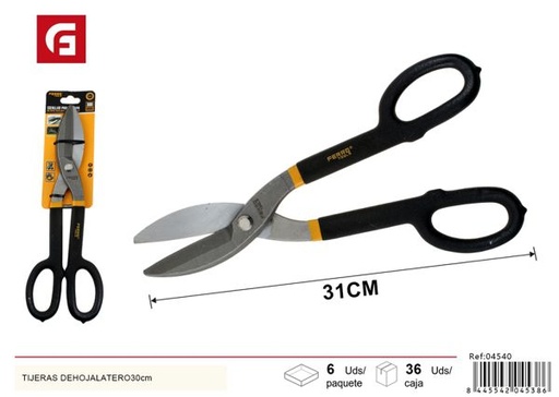 [04540] Tijeras de hojalatero 30cm para cortar metal