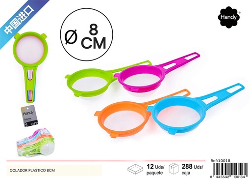 [10018] Colador plástico 8cm - Productos de cocina