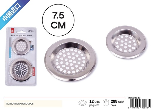 [10638] Filtro fregadero 2PCS - Utensilios de cocina
