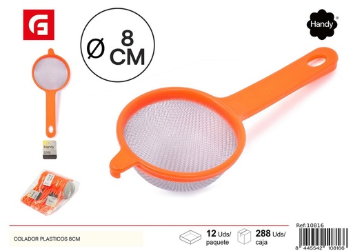 [10816] Colador de plástico 8cm - Utensilios de cocina y filtros