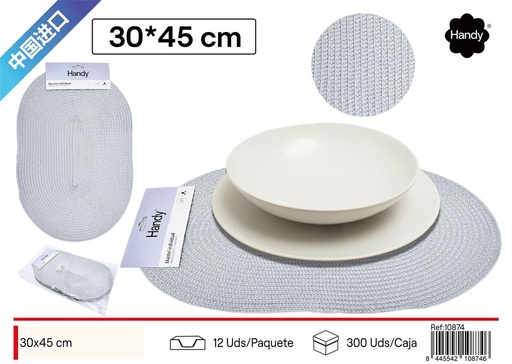 [10874] Salvamantel ovalado 30*45 cm - Textil para el hogar