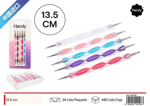 [40108] Pantalón de manicura 5pcs - Accesorios de belleza