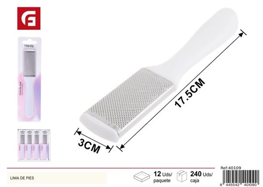 [40109] Lima de pies para pedicura