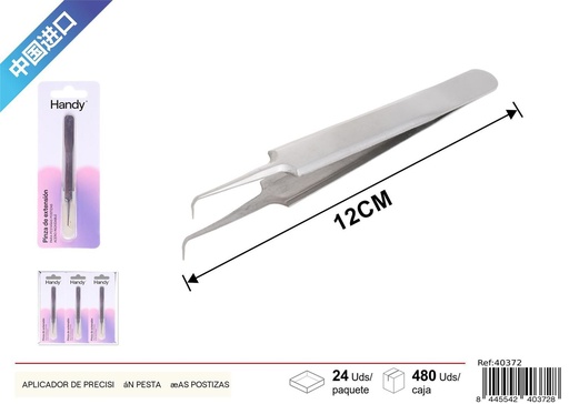 [40372] Aplicador de precisión para pestañas postizas para maquillaje