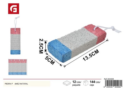 [40408] Piedra pómez natural para pedicura