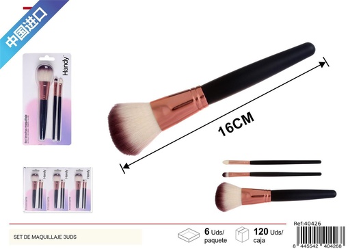 [40426] Set de maquillaje 3 unidades - Artículos de belleza