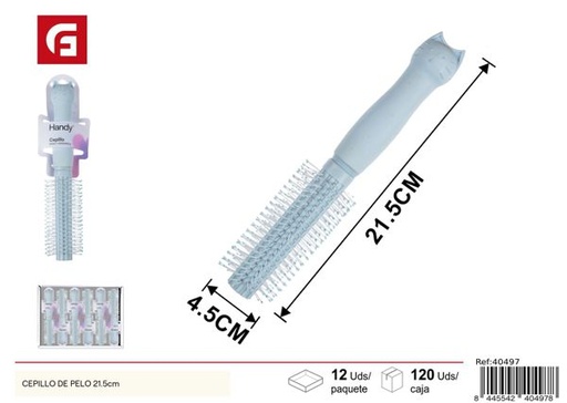 [40497] Cepillo de pelo 21.5cm para peinar y desenredar