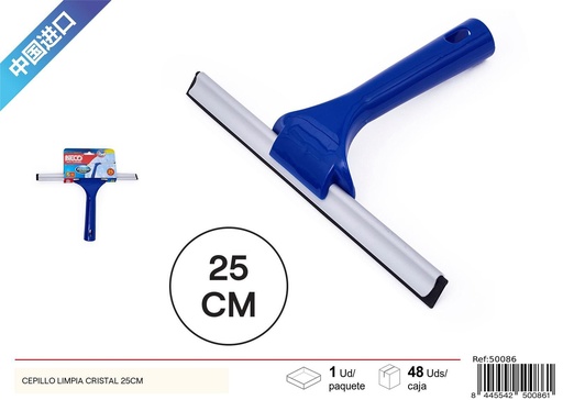 [50086] Cepillo limpia cristal 25 cm - Accesorios de limpieza