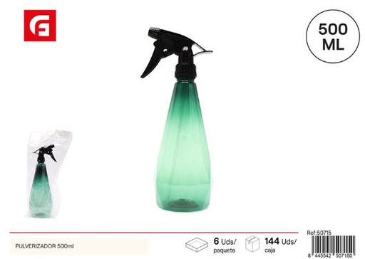 [50715] Pulverizador 500ml botella de agua para jardín