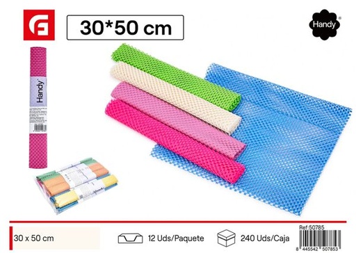 [50785] Rollo antideslizante rectangular 30x50cm para superficies