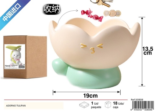 [50808] Adorno decorativo tulipán para el hogar