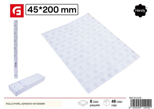 [51219] Papel adhesivo decorativo 45x200cm pared