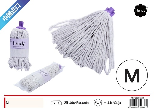 [113051334] Fregona algodón blanco 165g 020 Handy - Accesorios de limpieza y fregados