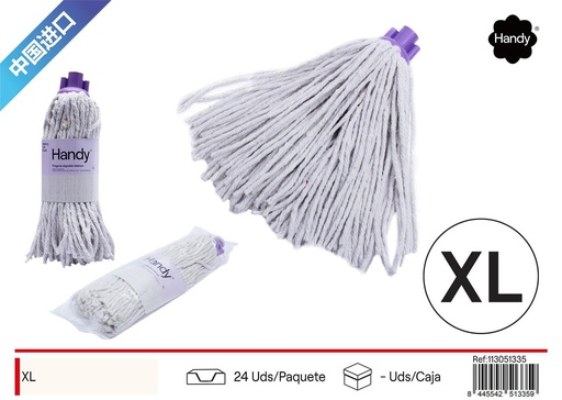 [113051335] Fregona algodón blanco XL Handy - Accesorios de limpieza