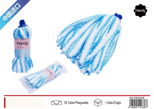 [113051336] Fregona de rejilla microfibra Handy para limpieza del hogar