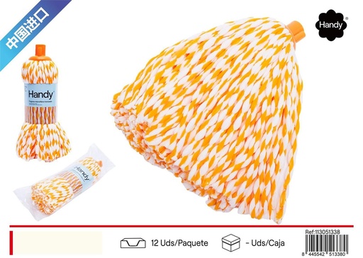 [113051338] Fregona microfibra trenzada color surtido para limpieza