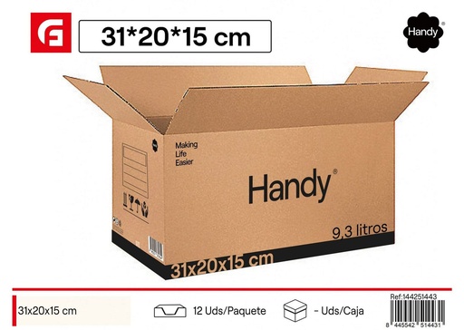 [144251443] Caja de cartón 31*20*15CM, materiales de embalaje