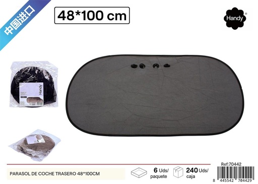 [70442] Parasol de coche trasero 48 x 100 cm - Accesorios para coches