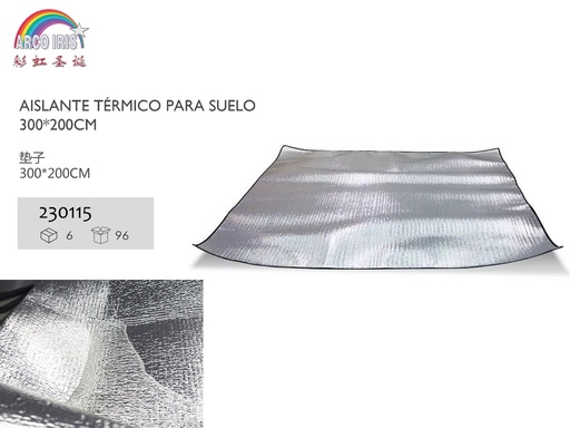 [230115] Aislante térmico 300x200cm para camping