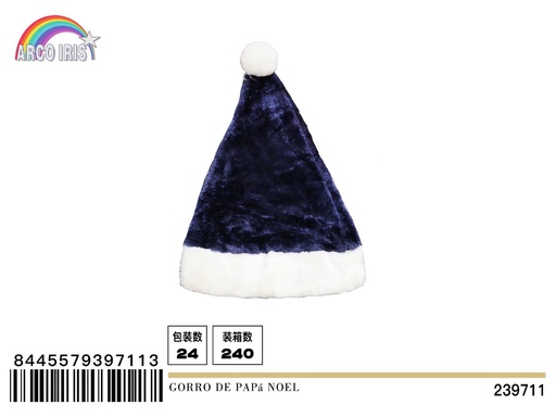 [239711] Gorro de Papá Noel 30x40cm