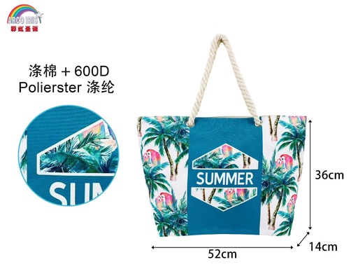 [240162] Bolsa de playa 52x36x14cm resistente al agua