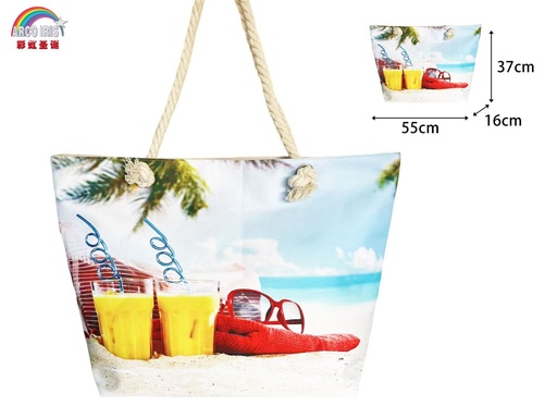 [240524] Bolsa de playa 55x37x16cm para vacaciones