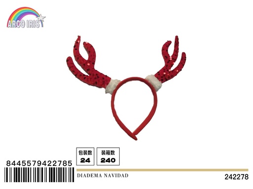 [242278] Diadema de reno para Navidad