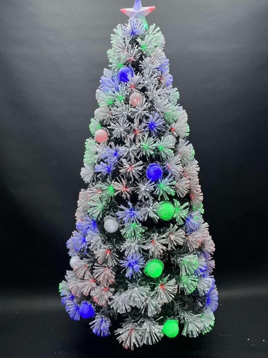 [248031] Árbol de Navidad LED fibra óptica 150cm