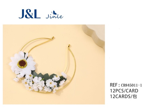 [CR845011-1] Diadema con flores