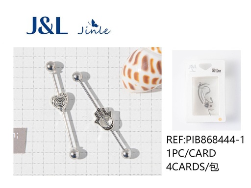 [PIB868444-1] Piercing de acero inoxidable para joyería y bisutería