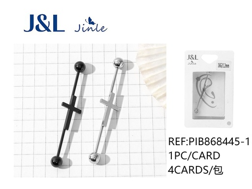 [PIB868445-1] Piercing de acero inoxidable, joyería