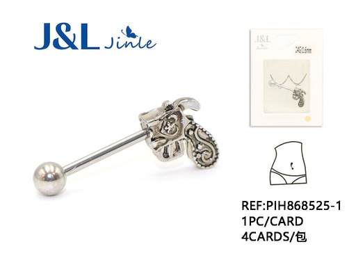 [PIH868525-1] Piercing de pezón 1pc joyería