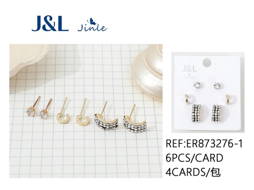 [ER873276-1] Pendientes 3 pares para joyería