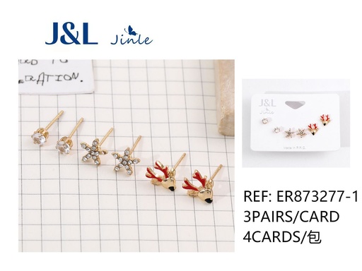 [ER873277-1] Pendientes 6pcs en diferentes diseños