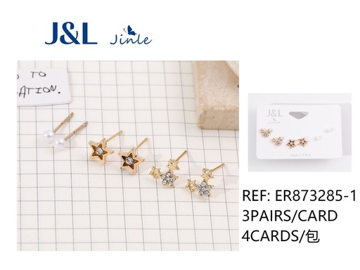 [ER873285-1] Pendientes set de 3 pares