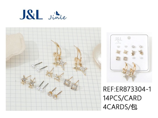 [ER873304-1] Pendientes 14pcs para joyería