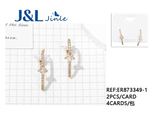 [ER873349-1] Pendientes 2pcs para estilismo y moda