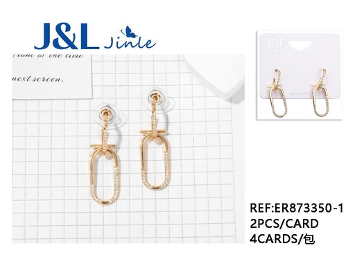 [ER873350-1] Pendientes 2pcs para joyería