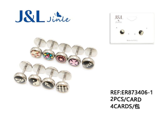 [ER873406-1] Pendientes 2pcs