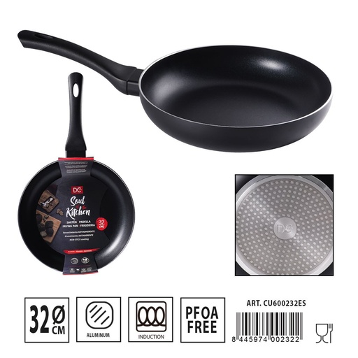 [A000701] Sartén antiadherente para inducción 32 cm - Utensilios de cocina