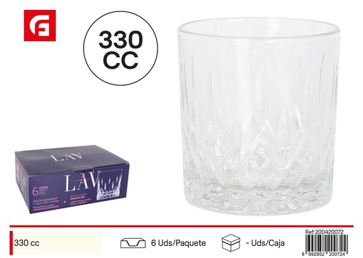 [200420072] Vasos 330cc Odin - Vasos de vidrio y cerámica
