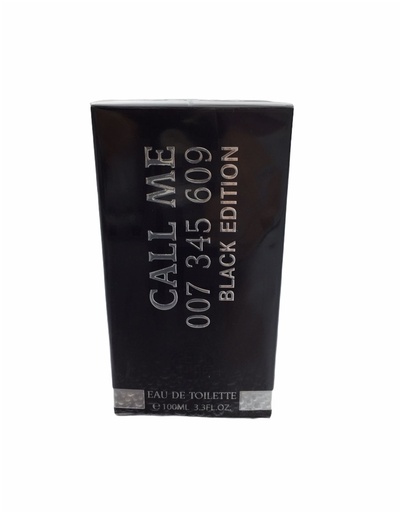 [8715658350514] Perfume Call Me Black Edition Men 100ml RT