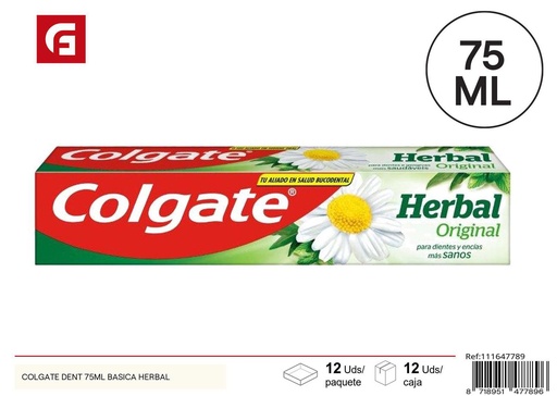 [111647789] Crema dental Colgate 75 ml con hierbas - Productos de cuidado personal