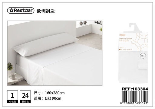 [163304] Sábana encimera de 90 cm (160 x 280 cm) - Ropa de cama 