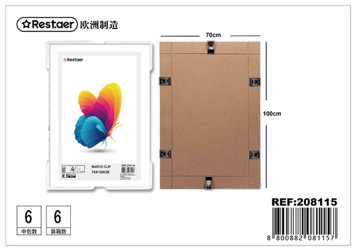[208115] Marco clip 70*100 cm - Decoración del hogar