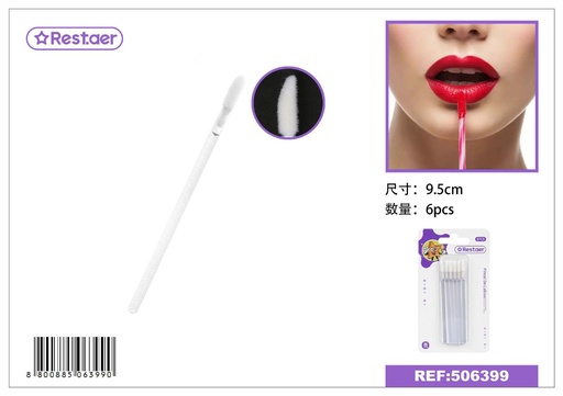 [506399] Pincel para labios 6pcs para maquillaje