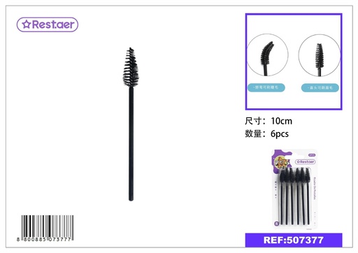 [507377] Pincel de pestañas 6 pcs - Accesorios de belleza