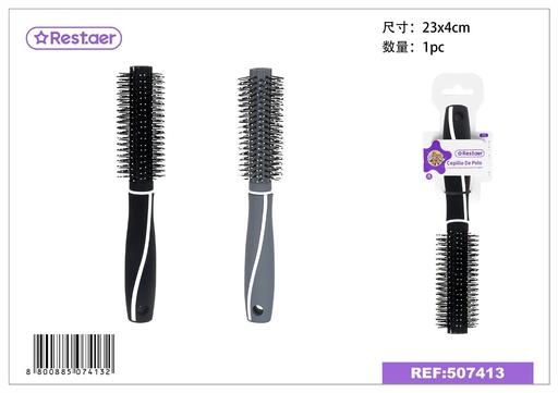 [507413] Cepillo de pelo redondo 23.5cm - Accesorios de belleza