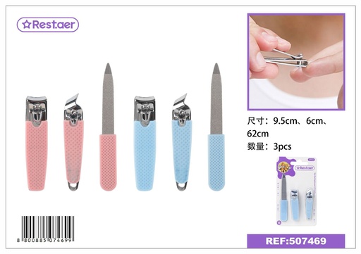 [507469] Set de pedicura 3pcs para cuidado de las uñas