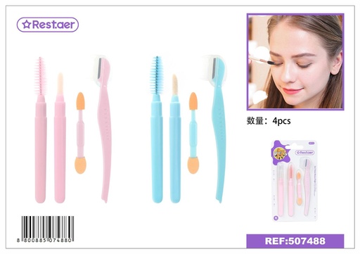 [507488] Pincel de maquillaje 4pcs